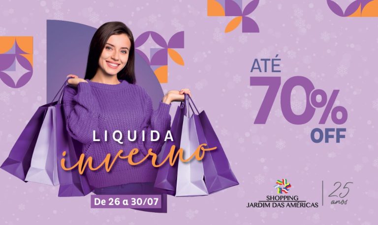 Liquida Inverno no Shopping Jardim das Américas