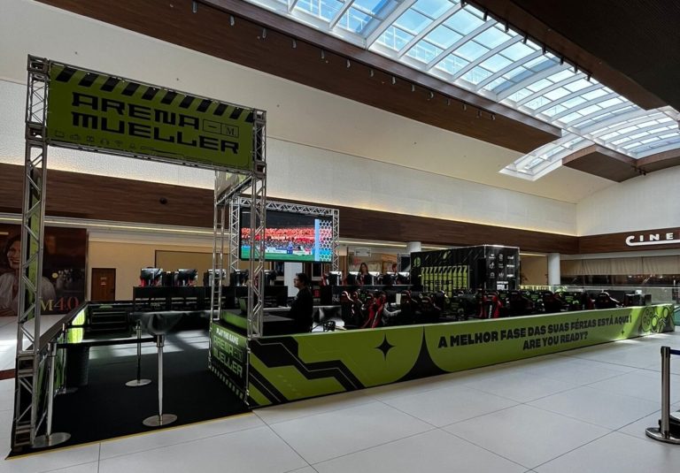 Arena Mueller oferece entretenimento gamer em Curitiba nas férias