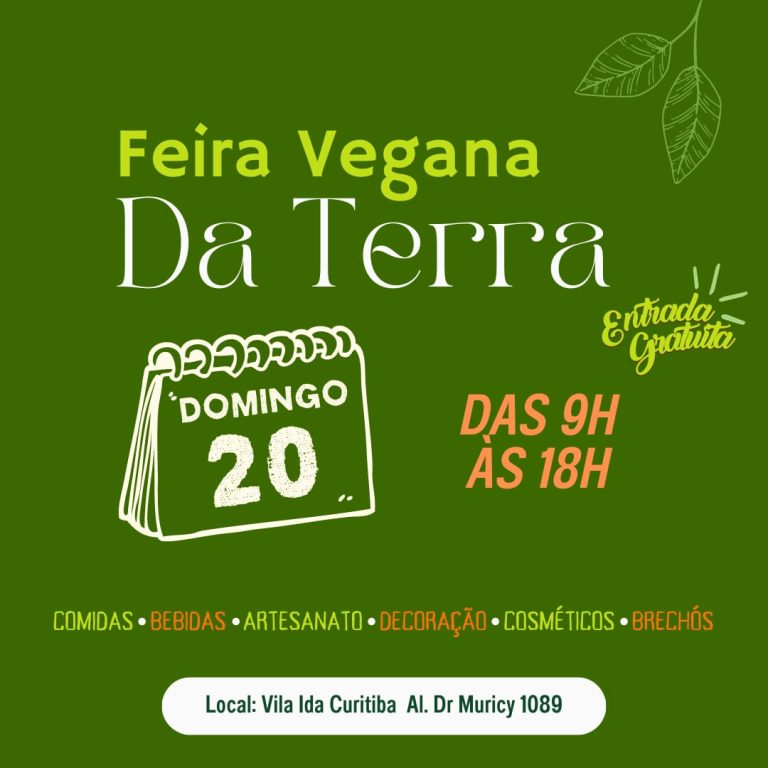 Tradicional feira vegana de Curitiba apresenta uma nova abordagem aos produtos do cotidiano