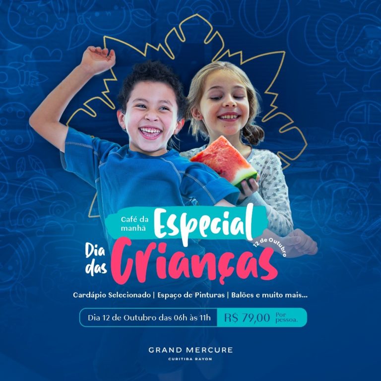 Dia das Crianças no Grand Mercure Curitiba Rayon