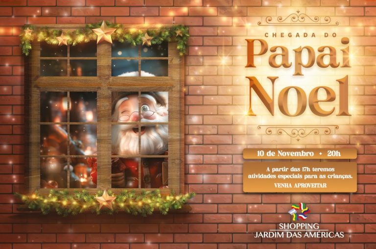 “Jardim de Natal” chega ao Shopping Jardim das Américas