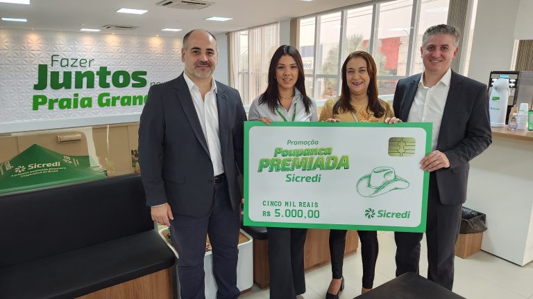 Campanha Poupança Premiada Sicredi bate recordes com mais de 770 mil participantes nos primeiros meses