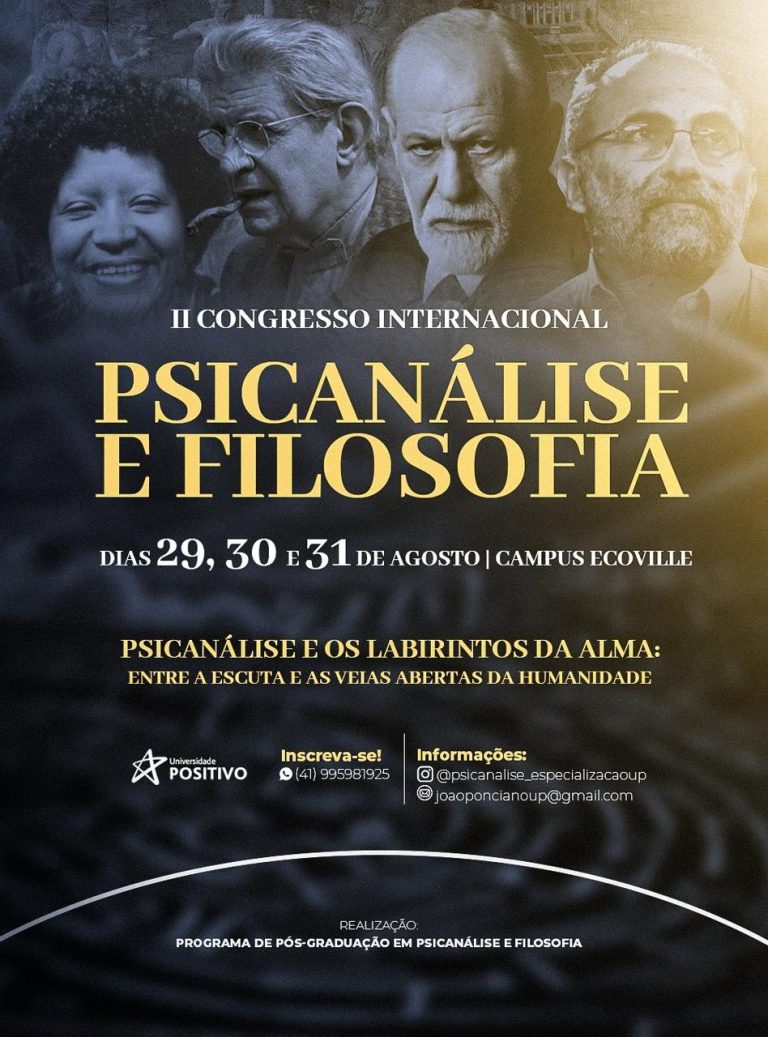 Curitiba recebe Congresso Internacional de Psicanálise