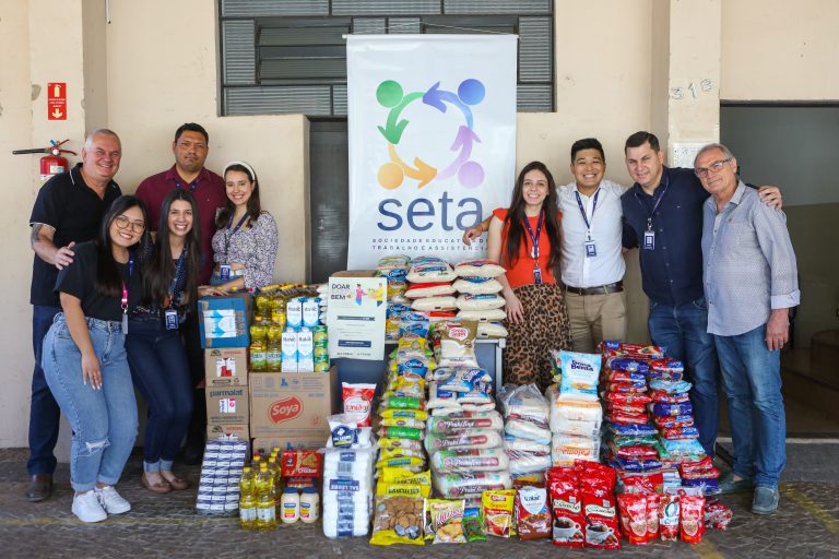 Campanha “Doar Faz Bem” arrecada seis toneladas de alimentos e beneficia 11 entidades que acolhem crianças, idosos e famílias