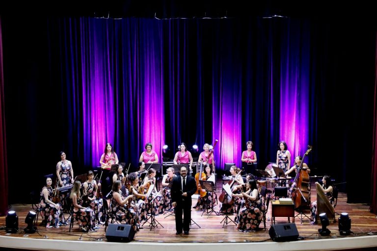 Ladies Ensemble apresenta o concerto de música brasileira no Auditório Regina Casillo