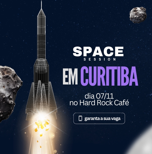 Com foco em inspirar líderes empresariais sobre inovação e liderança estratégica, Space Session será realizado em Curitiba no dia 7 de novembro