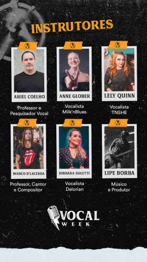 Academia do Rock realiza primeira edição presencial do Vocal Week em Curitiba