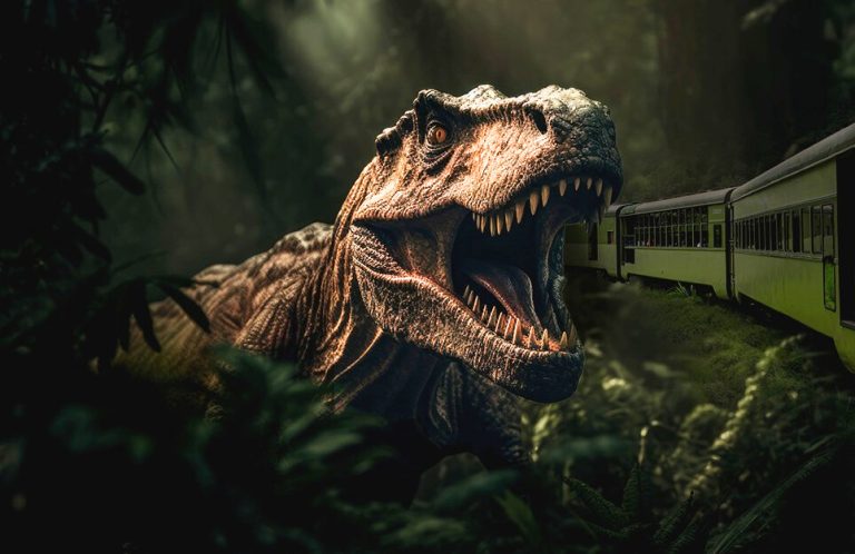 Expresso Jurássico: Curitiba recebe o primeiro trem temático de dinossauros do Brasil 