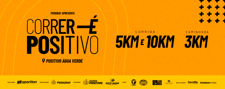Corrida e caminhada Correr é Positivo movimenta Curitiba neste domingo (2) Corrida e caminhada Correr é Positivo movimenta Curitiba neste domingo (2)