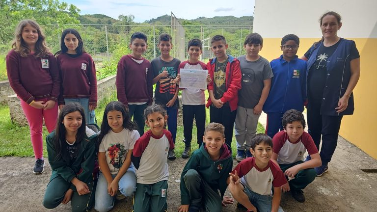 Aluno da Escola Rural Municipal Irmã Maria Antonieta Farani é o grande vencedor do Projeto Despertar da Liderança de Colombo