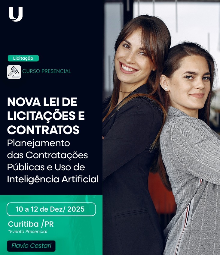 Planejamento das Contratações Públicas e Inteligência Artificial pautam curso em Curitiba