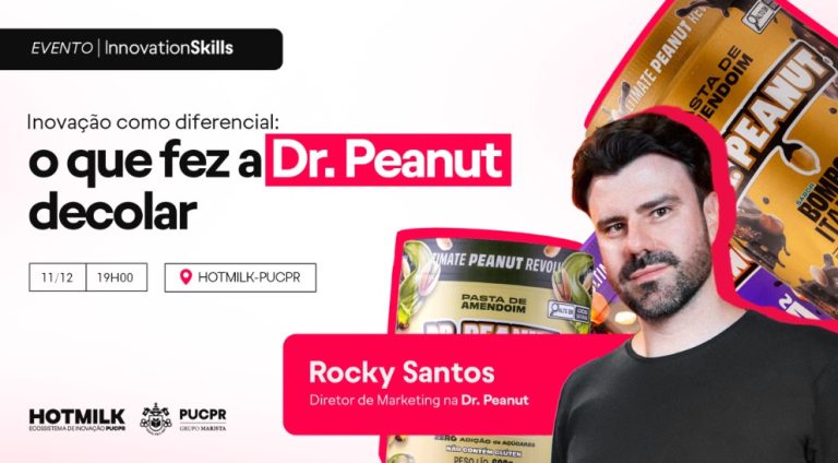 HOTMILK recebe diretor de marketing da Dr. Peanut para revelar bastidores da marca que revolucionou o mercado de alimentos saudáveis