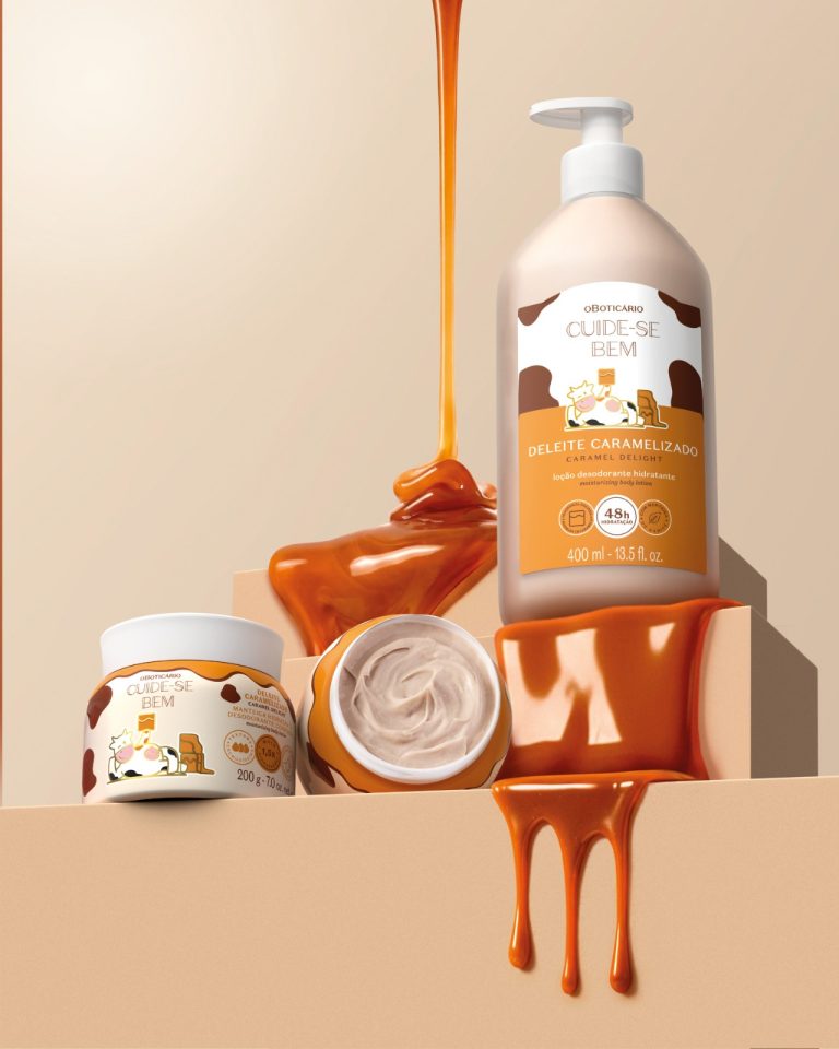 O Boticário amplia portfólio da linha queridinha com o lançamento de Cuide-se Bem Deleite Caramelizado