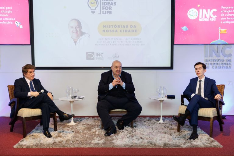 Rafael Greca transforma história de Curitiba em inspiração durante encontro no Hospital INC