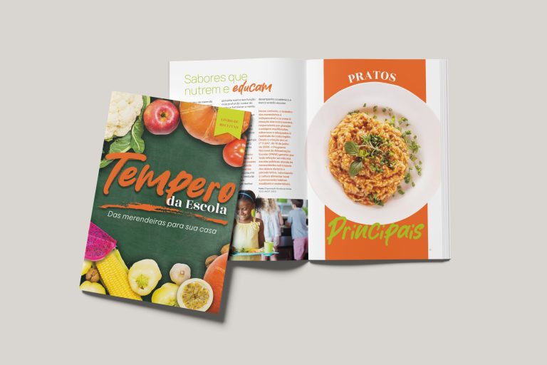Merendeiras da rede pública viram autoras e lançam livro de receitas