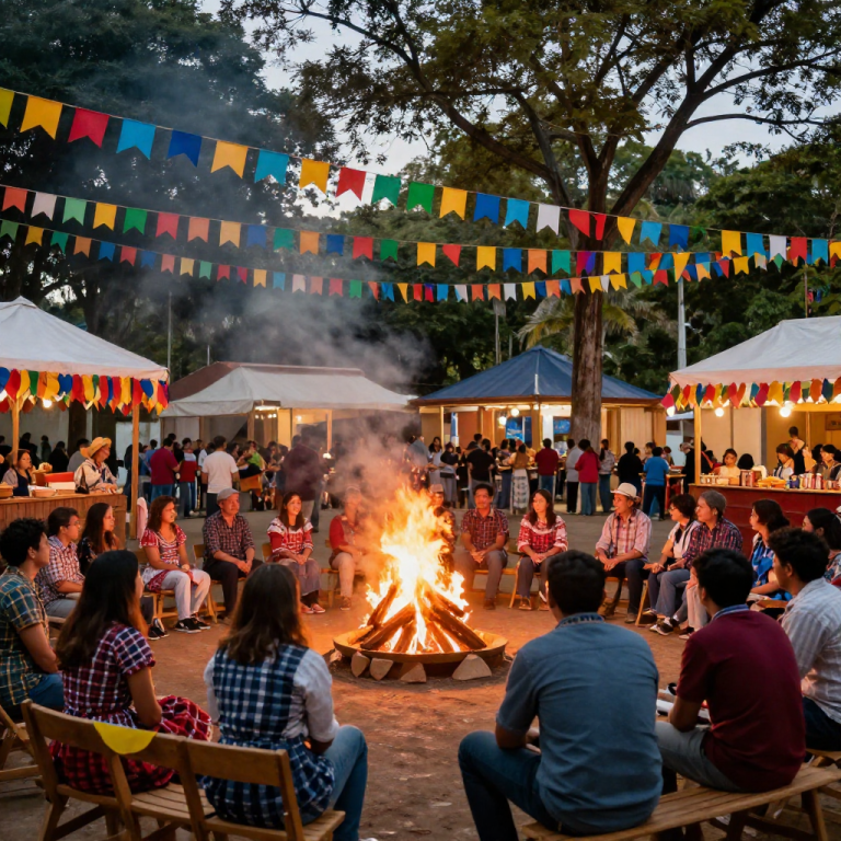 Arraiá da Afece celebra tradição, música e solidariedade em Curitiba