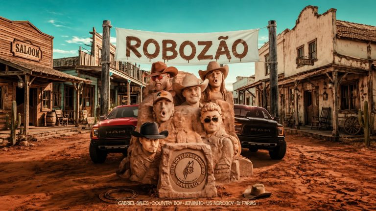 Gabriel Sales, Jeninho, Country Boy, Us Agroboy e DJ Farias lançam “Robozão”