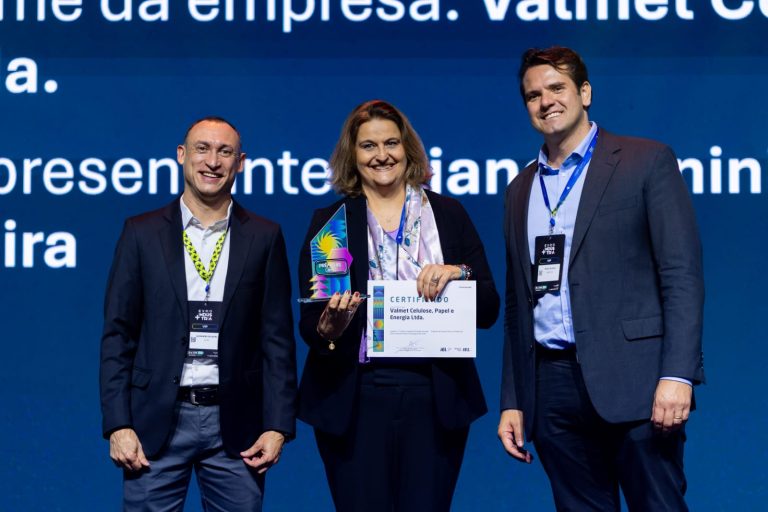 Valmet é reconhecida em dois prêmios de RH por iniciativas de formação e desenvolvimento de talentos